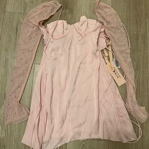 Oh Polly Pink Geneva Dress